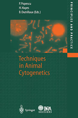 Couverture cartonnée Techniques in Animal Cytogenetics de 