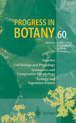 Kartonierter Einband Progress in Botany von K. Esser, M. Runge, U. Lüttge