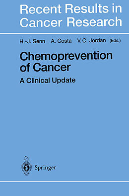 Kartonierter Einband Chemoprevention of Cancer von 