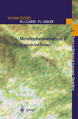 Kartonierter Einband Metallopharmaceuticals II von 