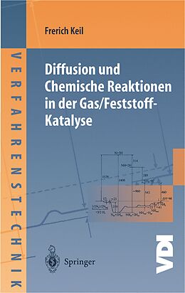 Kartonierter Einband Diffusion und Chemische Reaktionen in der Gas/Feststoff-Katalyse von Frerich Keil