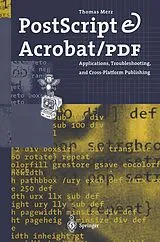 Kartonierter Einband PostScript & Acrobat/PDF von Thomas Merz