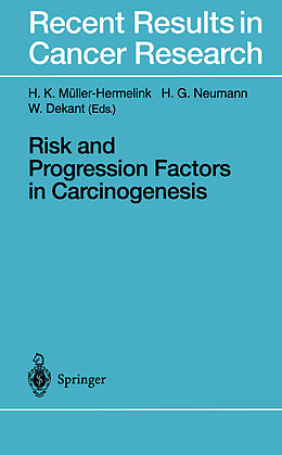 Kartonierter Einband Risk and Progression Factors in Carcinogenesis von 