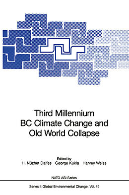 Couverture cartonnée Third Millennium BC Climate Change and Old World Collapse de 