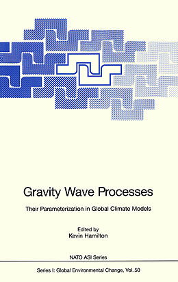 Couverture cartonnée Gravity Wave Processes de 