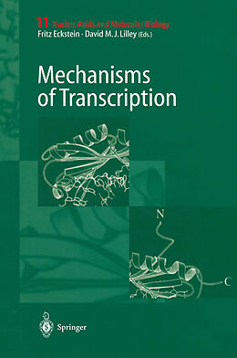 Couverture cartonnée Mechanisms of Transcription de 