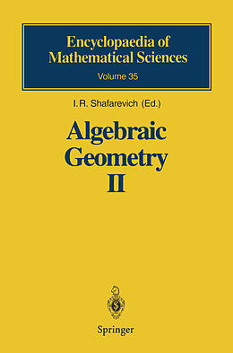 Kartonierter Einband Algebraic Geometry II von 