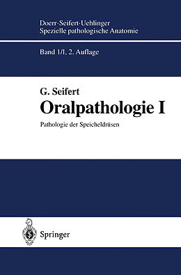 Kartonierter Einband Oralpathologie I von Gerhard Seifert
