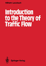 Couverture cartonnée Introduction to the Theory of Traffic Flow de Wilhelm Leutzbach