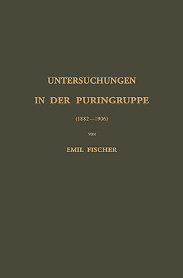 E-Book (pdf) Untersuchungen in der Puringruppe von Emil Fischer