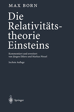 Kartonierter Einband Die Relativitätstheorie Einsteins von Max Born
