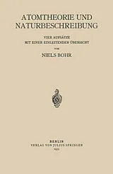 E-Book (pdf) Atomtheorie und Naturbeschreibung von Niels Bohr