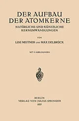 E-Book (pdf) Der Aufbau Der Atomkerne von Lise Meitner, Max Delbrück