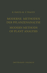 E-Book (pdf) Moderne Methoden der Pflanzenanalyse / Modern Methods of Plant Analysis von K. Paech, M. V. Tracey