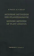 E-Book (pdf) Modern Methods of Plant Analysis / Moderne Methoden der Pflanzenanalyse von K. Paech, M. V. Tracey