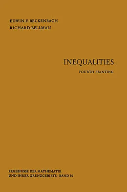 E-Book (pdf) Inequalities von Edwin F. Beckenbach, R. Bellman