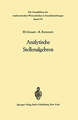 E-Book (pdf) Analytische Stellenalgebren von Hans Grauert, Reinhold Remmert