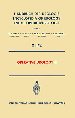 Kartonierter Einband Operative Urology II von Theodor Burghele, R. F. Gittes, D. C. Martin