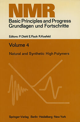 Couverture cartonnée Natural and Synthetic High Polymers de R. Kosfeld