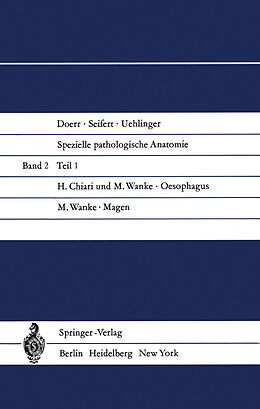 E-Book (pdf) Oesophagus von H. Chiari, M. Wanke
