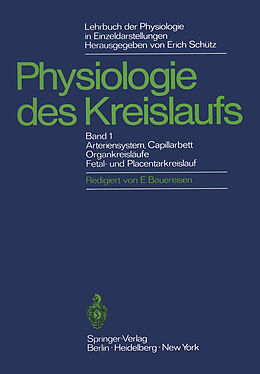 Kartonierter Einband Lehrbuch der Physiologie in Einzeldarstellungen von 