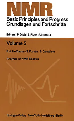 E-Book (pdf) Analysis of NMR Spectra von R. A. Hoffman, S. Forsen, B. Gestblom