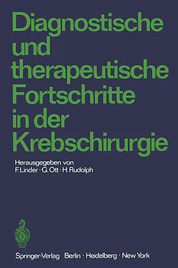 E-Book (pdf) Diagnostische und therapeutische Fortschritte in der Krebschirurgie von 