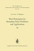 E-Book (pdf) Non-Homogeneous Boundary Value Problems and Applications von Jacques Louis Lions, Enrico Magenes