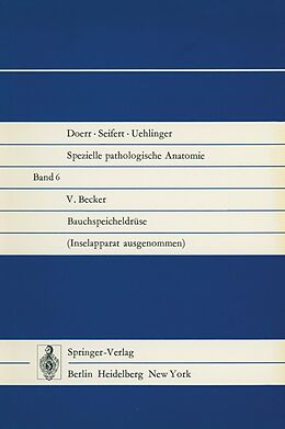 E-Book (pdf) Bauchspeicheldrüse von V. Becker
