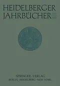 E-Book (pdf) Heidelberger Jahrbücher von H. Schipperges