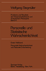 E-Book (pdf) Personelle und Statistische Wahrscheinlichkeit von Wolfgang Stegmüller