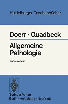 E-Book (pdf) Allgemeine Pathologie von W. Doerr, G. Quadbeck