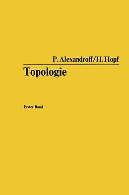 E-Book (pdf) Topologie von Paul Alexandroff, Heinz Hopf