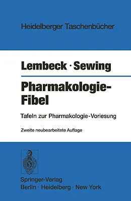 E-Book (pdf) Pharmakologie-Fibel von F. Lembeck, K.F. Sewing