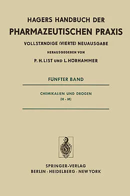 E-Book (pdf) Chemikalien und Drogen (H-M) von P. H. List, Ludwig Hörhammer