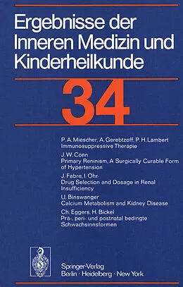 E-Book (pdf) Ergebnisse der Inneren Medizin und Kinderheilkunde von P. Frick, G. -A. von Harnack, G. A. Martini