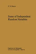 E-Book (pdf) Sums of Independent Random Variables von V. V. Petrov