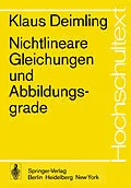 E-Book (pdf) Nichtlineare Gleichungen und Abbildungsgrade von K. Deimling