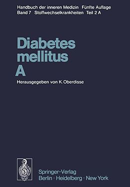 E-Book (pdf) Diabetes mellitus · A von E. Cerasi, P. Dieterle, H. Ege