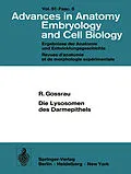 E-Book (pdf) Die Lysosomen des Darmepithels von R. Gossrau