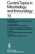 E-Book (pdf) Current Topics in Microbiology and Immunology / Ergebnisse der Mikrobiologie und Immunitätsforschung von W. Arber, H. G. Schweiger, M. Sela