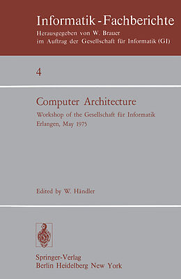 E-Book (pdf) Computer Architecture von 