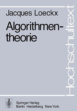E-Book (pdf) Algorithmentheorie von J. Loeckx