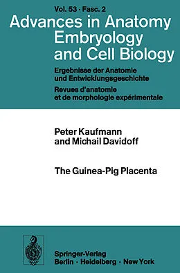E-Book (pdf) The Guinea-Pig Placenta von P. Kaufmann, M. Davidoff