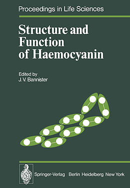 Couverture cartonnée Structure and Function of Haemocyanin de 