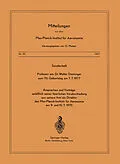 E-Book (pdf) Sonderheft Professor em. Dr. Walter Dieminger Zum 70. Geburtstag Am 7.7.1977 von J. Bartels, W. Dieminger, A. Ehmert