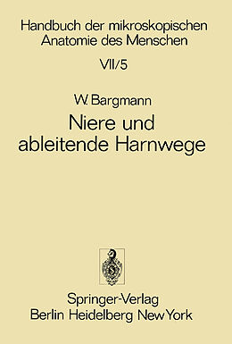 Kartonierter Einband Niere und ableitende Harnwege von Wolfgang Bargmann