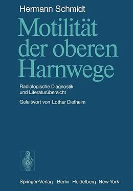 E-Book (pdf) Motilität der oberen Harnwege von H. Schmidt