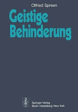 E-Book (pdf) Geistige Behinderung von O. Spreen