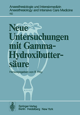 E-Book (pdf) Neue Untersuchungen mit Gamma-Hydroxibuttersäure von 